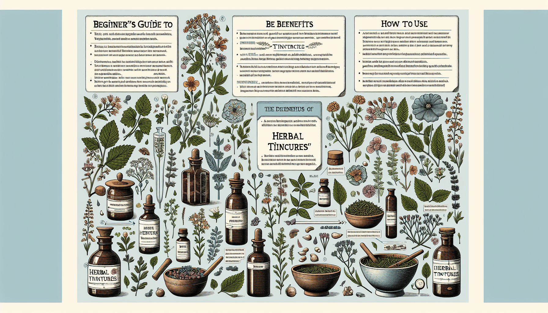 A Beginner’s Guide to Using Herbal Tinctures