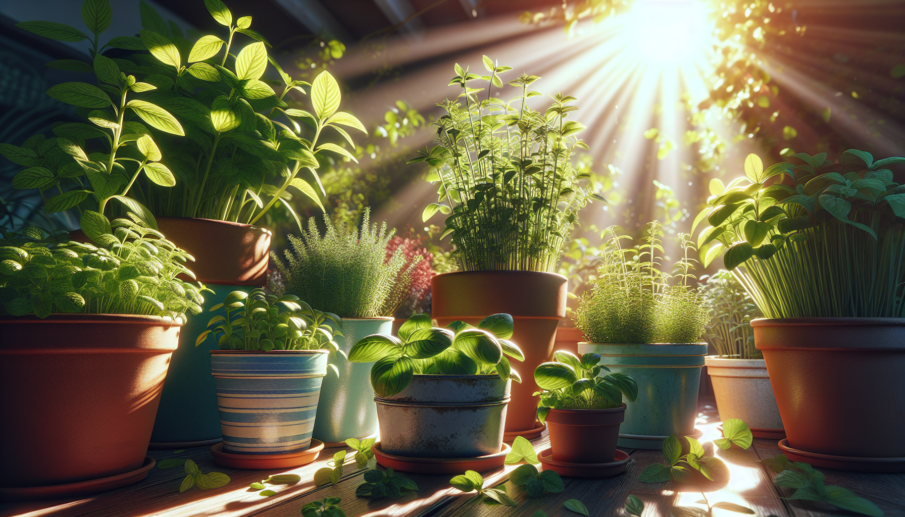 Do Herbs In Pots Need Full Sun?